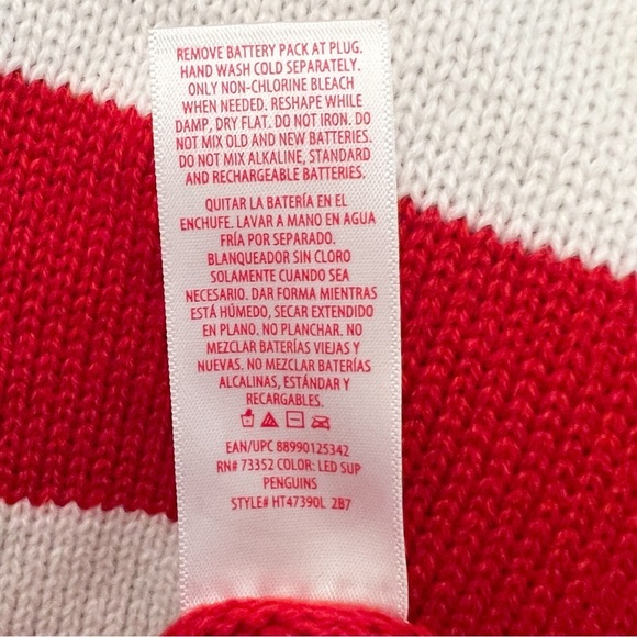 Holiday Time Light Up Christmas Sweater Size XXLarge. - Picture 6 of 14